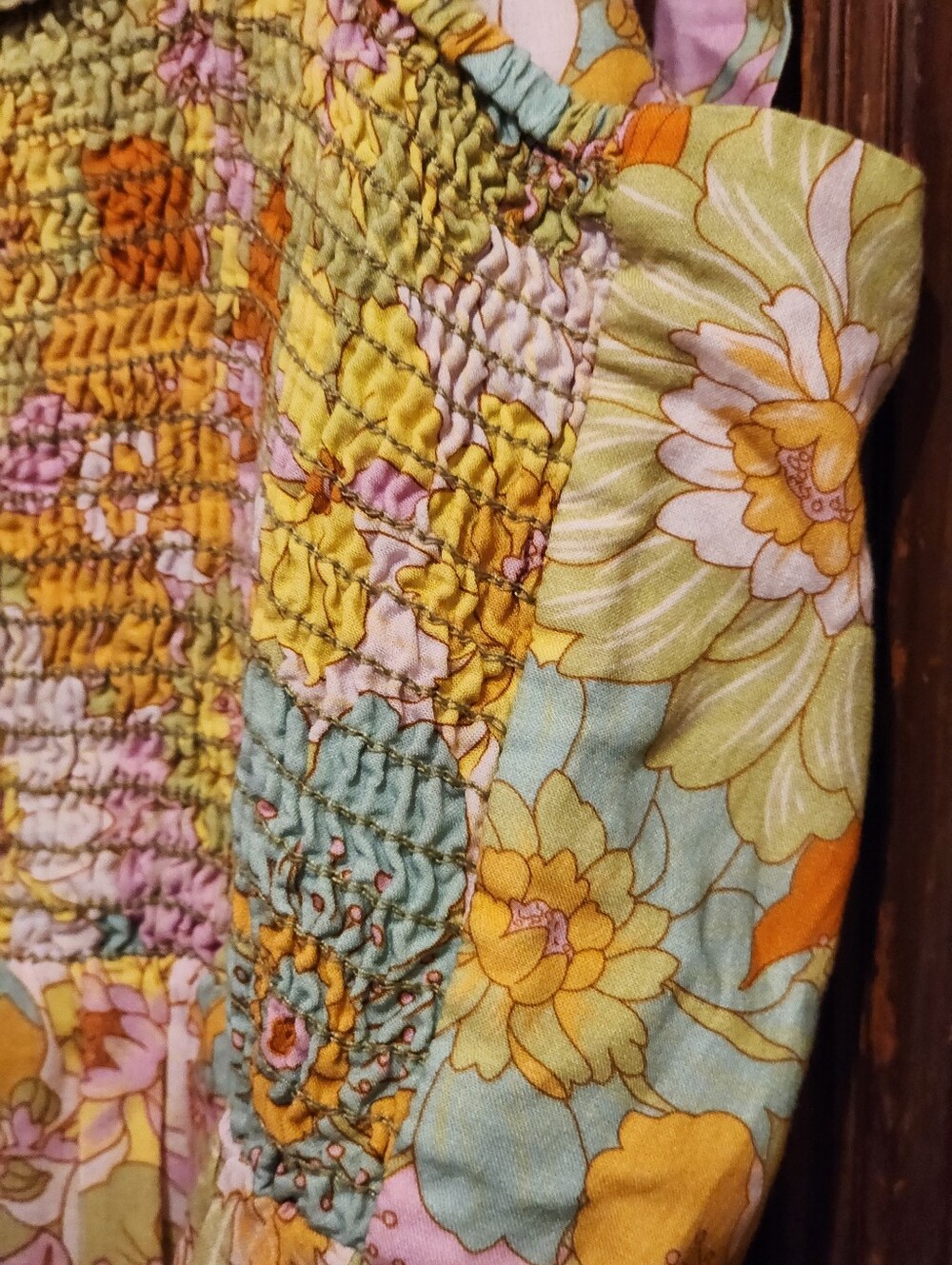Show Me Your Mumy Claire Midi Dress- Groovy Bloom-Medium-Retail $188.00 - Picture 11 of 13